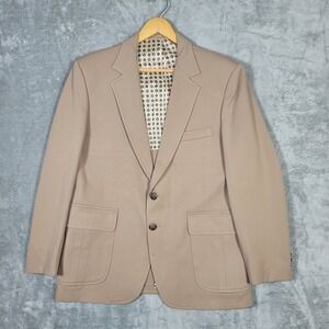 Vintage JC Penney  Blazer Mens 44R The Mens Shop Sport Coat USA Grandpacore